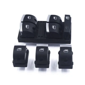 Interruttore alzacristalli per AUDI A3 8P A6 S6 RS6 C6 Q7 4F0959855B 4F0959851H - Foto 1 di 4