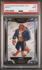 2023 Kakawow Phantom Disney 100 Years of Wonder #86 Beauty And The Beast PSA 9