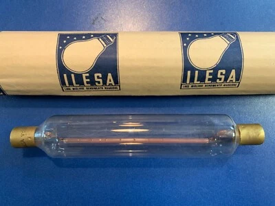 ILESA Socket Lamp 40W 2 Socket S19 Clear 210x38mm 230V Dimmable Socket Lamp - Image 1 of 4