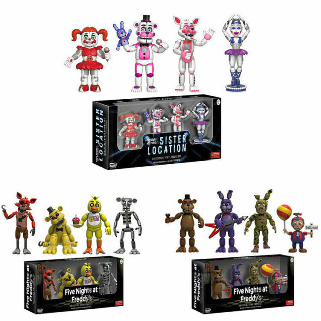 Cinco noites na Freddy e no 39; s Figura FNAF Toys, figuras de ação