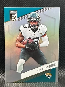 2023 Donruss Elite 15 Christian Kirk Rainbow Foil Jaguars Football Card - Bild 1 von 2