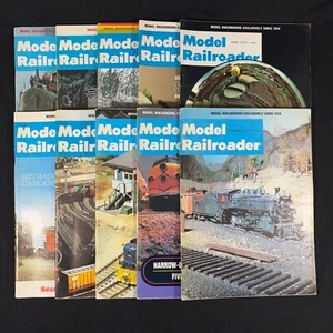 1972 Model Railroader Magazine - 10 Issues Missing May & September - Picture 1 of 21