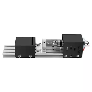 Mini Lathe Machine Tool, Mini Metal Lathe DIY Woodworking Wood Lathe Milling ... - Picture 1 of 7