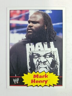 2012 Topps WWE Heritage #26 MARK HENRY - Image 1 of 2