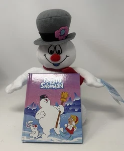 Kohl's Cares Frosty El Muñeco de Nieve 13" Juego de Peluche y Libro de Vacaciones Paquete, Disco 2020 - Imagen 1 de 4