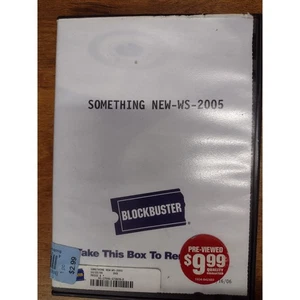 Something New (DVD, 2006, Former Blockbuster Rental) - Picture 1 of 3