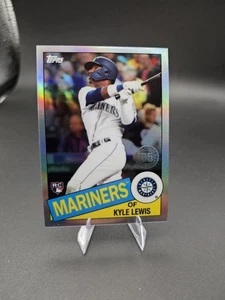 2020 Topps Chrome - 1985 Topps Kyle Lewis #85TC-22 (RC) - Picture 1 of 2