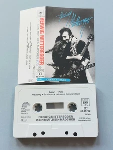 HERWIG MITTEREGGER ( Spliff ), Kein Mut kein Mädchen ", MC tape Kassette - Picture 1 of 2