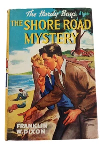 Hardy Boys Shore Road Mystery Franklin W Dixon 1928 Grosset Dunlap Dust Jacket - Bild 1 von 4