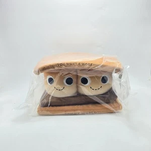 Yummy World Samantha S'more LARGE Plush Smores Pillow You Want Smore Sealed - Picture 1 of 3
