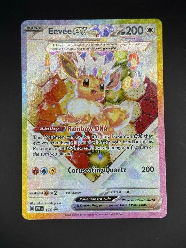 Eevee EX (#174) - Holofoil SV - Scarlet & Violet Promo Cards NM Pokemon - Image 1 of 2