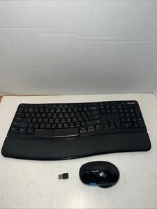 Microsoft Sculpt Comfort Desktop Wireless Ergonomic Keyboard and Mouse Combo - Picture 1 of 7