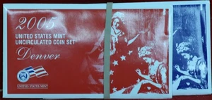 Uncirculated 2005 U.S. Mint Set P & D Mint - Picture 1 of 1
