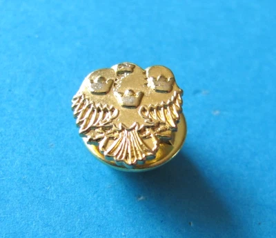 Vintage TINY BARCLAYS Bank  3 Crowns Staff Pin Badge. VGC. Metal. - Image 1 of 4