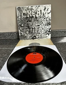 VINYL ALBUM CREAM WHEELS OF FIRE IN THE STUDIO UK 1ST STEREO PRESS 1968 EX/VG - Picture 1 of 10