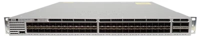 Cisco Catalyst WS-C3850-48XS-S 48x 1/10Gb SFP+ + 4x 40Gb QSFP+ F2B IPBASE Switch - Image 1 of 4