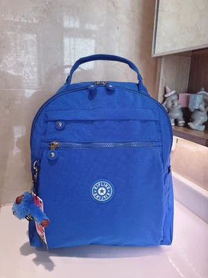 Новый с Ярлыками Kipling Сеул вверх 14 «ноутбук большой девочек рюкзак в королевский синий 39 см H - Изображение 1 из 4