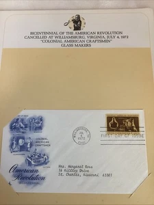 Lot of 20 First Day Cover Postal Commemorative Society 1972 1975 1985 - Picture 1 of 20