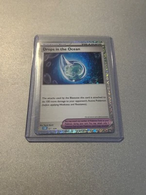 Drops in the Ocean 021/034 Trading Card Game Classic Holo - Image 1 of 2