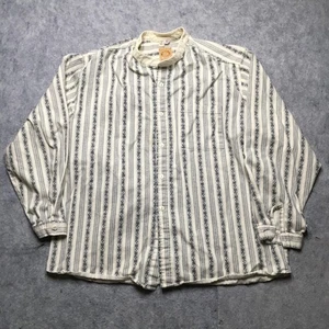 Wah Maker Frontier Hemd Herren XL Western Cowboy Band Kragen Made in USA - Bild 1 von 13