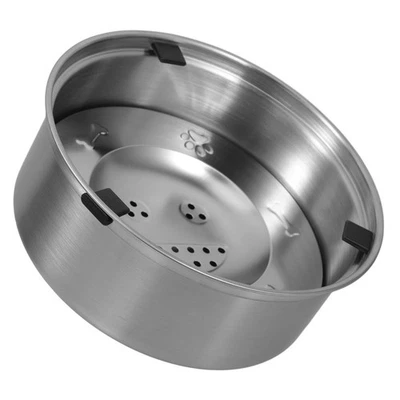  Ciotola Per Cane Cani in Acciaio Inossidabile L'acqua Animali Domestici - Immagine 1 di 4