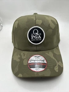PGA Championship 2025 Quail Hollow Imperial Camo Adjustable Golf Hat Cap - New - Picture 1 of 6