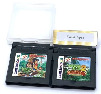Konami SURVIVAL KIDS 1 & 2 Nintendo Game Boy Color GBC Gameboy Japanese Cleaned - Image 1 of 4