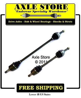2 New CV Axles Fit 1988 - 1991 Honda Civic, CRX with 26 Splines Outer Joints - Image 1 of 4