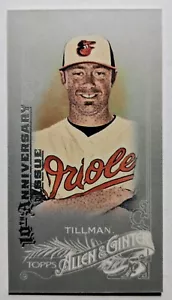 2015 Topps Allen & Ginter X Chris Tillman #212 MINI SILVER PARALLEL - Picture 1 of 2