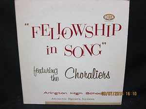 Arlington High School - Fellowship in Song - Delta Records - Picture 1 of 3