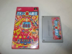SNES -- PACHINKO MARUHI HISSHOHO -- Super famicom. Japan game. 14545 - Picture 1 of 7