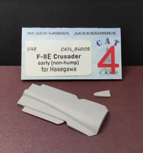 CAT4-R48109 1:48 F-8E Crusader Early Non-Hymp para kits Hasegawa - Imagen 1 de 3