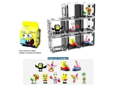 Spongebob Schwammkopf Figuren Schwamm aus dem Wasser Film Spaß Cube It 1 Blindbox - Bild 1 von 4