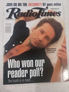 Radio Times 31 May - 6 June 1997 David Duchovny X Files Magazine - Picture 1 of 6