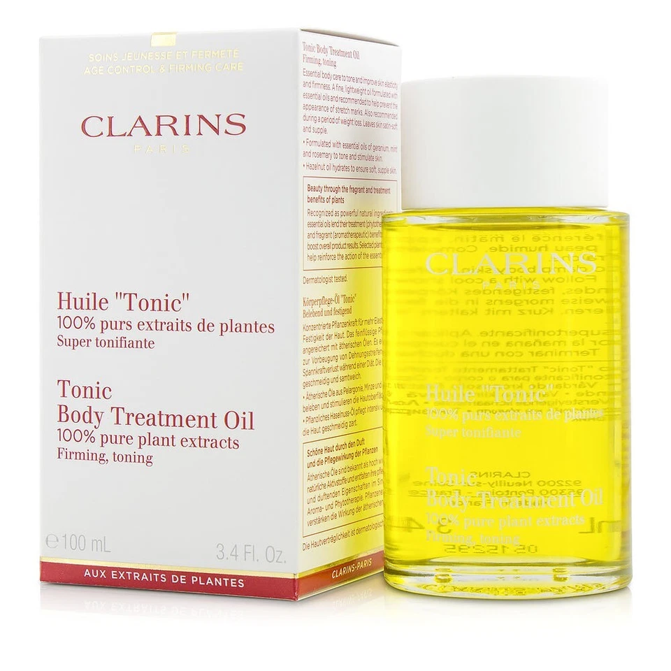 Clarins Tratamiento Corporal Aceite-Tónico para Mujer para Reafirmar Tonificación 3.3oz - 100 ml Foto 1 de 1