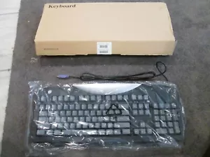 Vintage Gateway SK-9921 Standard PS2 Computer Keyboard - Black & Gray #7003988 - Picture 1 of 1