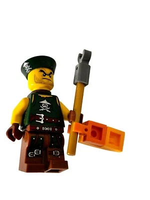 Lego Ninjago Minifigura Sky Pirate Foot Soldier Minifigura con Arma RARO Foto 1 de 4