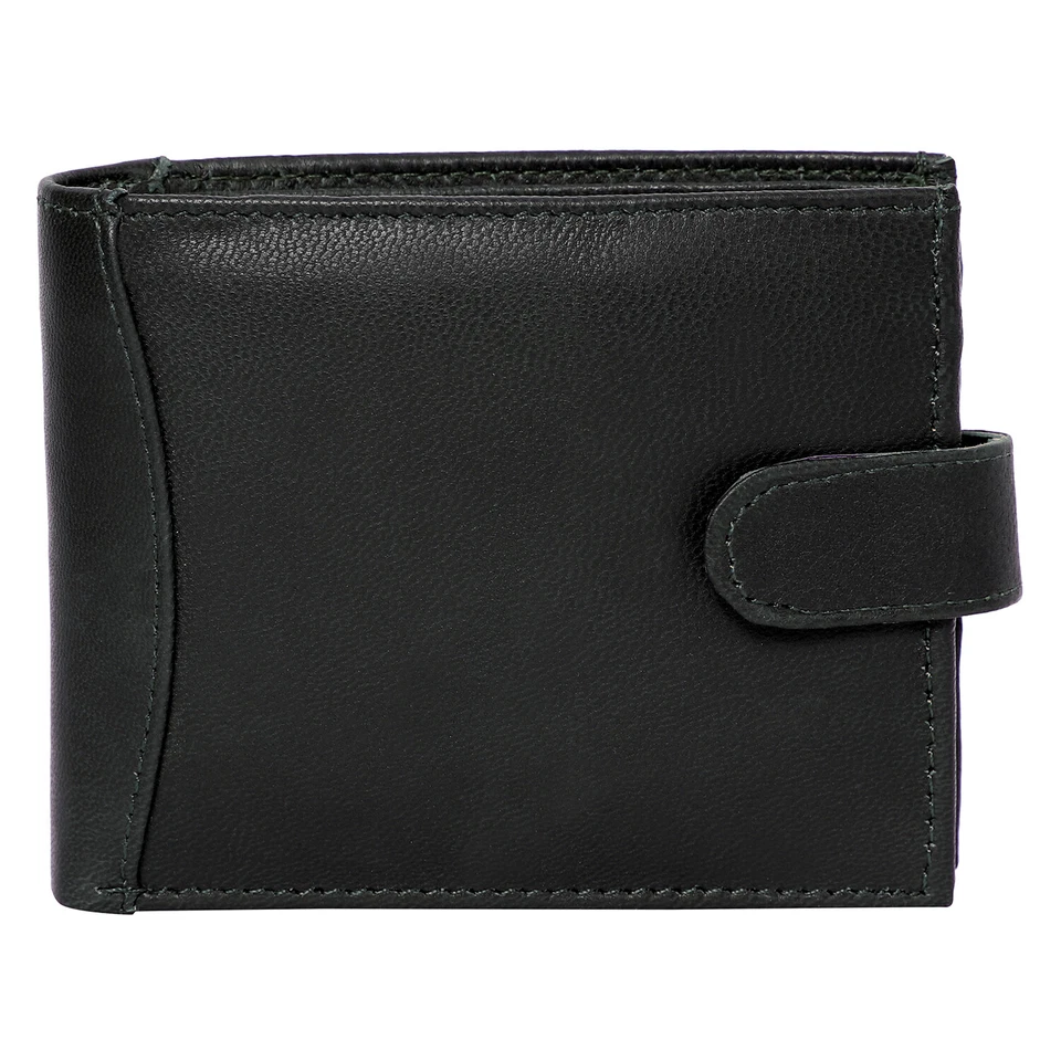 Gents Real Leather Wallet RFID SAFE Contactless Card Blocking ID Protection 340 - Image 1 of 4