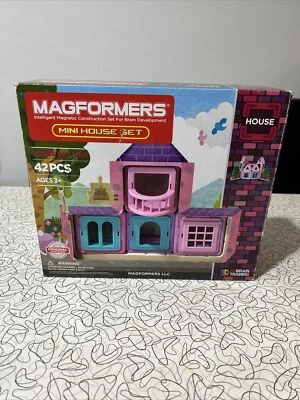 Magformers  Mini House Set, 42 pieces - Used - Image 1 of 4
