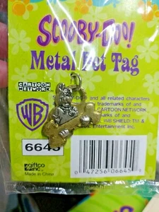 Scooby Doo Charm etiqueta para mascotas Cartoon Network Gift Co inc. 2005 - Imagen 1 de 6