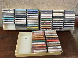 72 Original Cassette Tapes Enya Ricky Martin Elton John Neil Diamond Yanni &Case - Picture 1 of 12