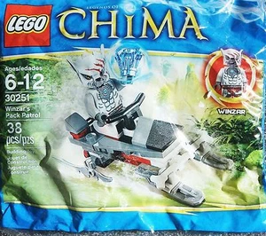 30251 WINZAR'S PACK PATROL promoción CHIMA LEGO NUEVO bolso polietileno juego - Imagen 1 de 1
