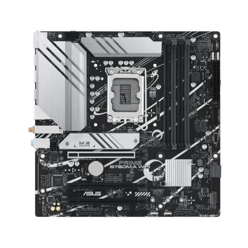 ASUS PRIME B760M-A WiFi LGA 1700 MicroATX Intel Mainboard