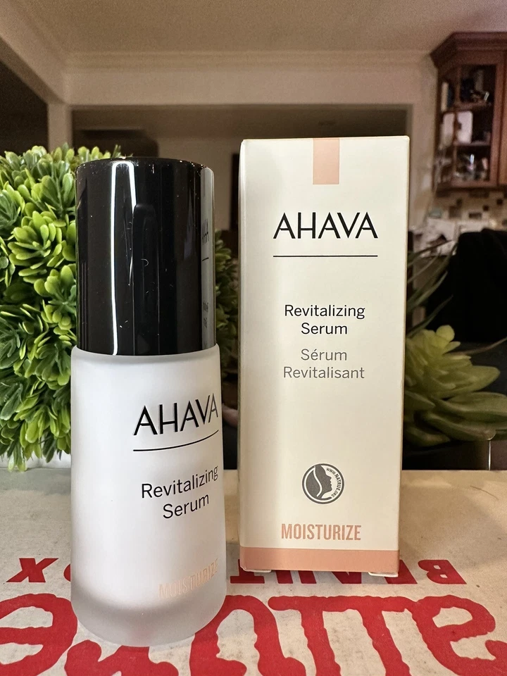 AHAVA Revitalizing Serum Dead Sea 1oz/30mL FULL SZ SEALED BOX $62 - Image 1 of 3