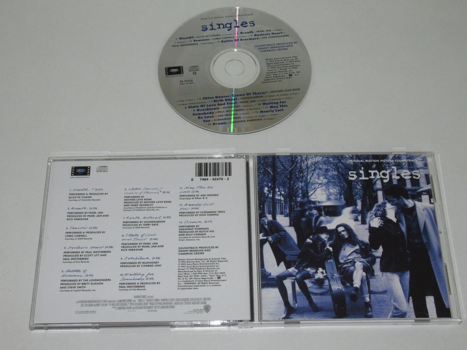 SINGLES/SOUNDTRACK/VARIOUS(EPIC SOUNDTRAX EK 52476) CD ALBUM - Bild 1 von 1