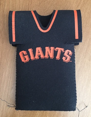 2003 San Francisco Giants Jersey Insulated Bottle Sleeve SGA Cover