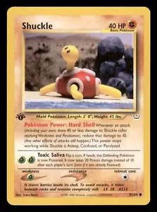 Shuckle 51/64 1st Edition Neo Revelation 2001 Pokemon - Picture 1 of 2