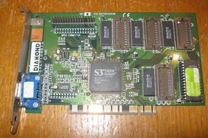 Diamond Stealth 3D 2000 v1.04 S3 Virge 2MB PCI VGA Video Card - Picture 1 of 2