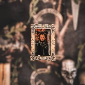 Prendedor retrato Tronco Mágico Casa Noble de Phineus Nigellus Negro Harry Potter - Imagen 1 de 3