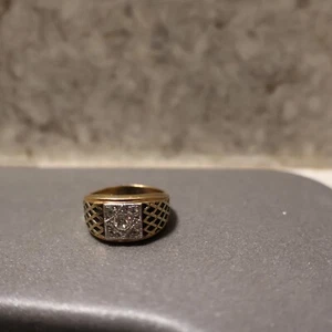 Vintage 18k Electroplated Ring - Picture 1 of 6